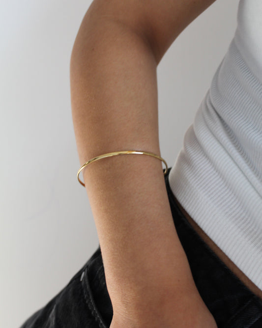 Bracelet jonc fin - Bijoux en acier inoxydable - Les bijoux d’Anaïs