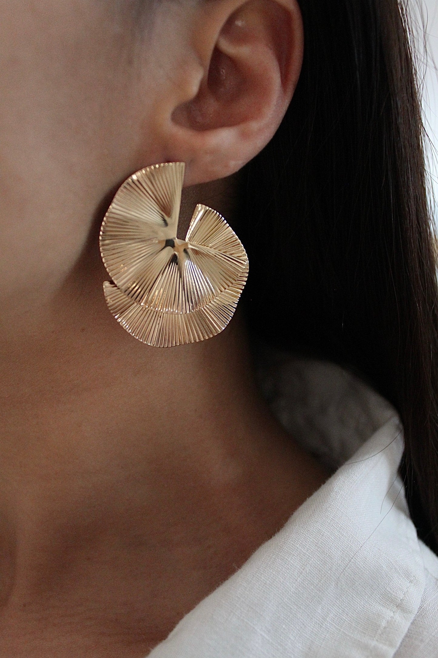 Boucles d’oreilles Alexandra - Bijoux en acier inoxydable - Les bijoux d’Anaïs