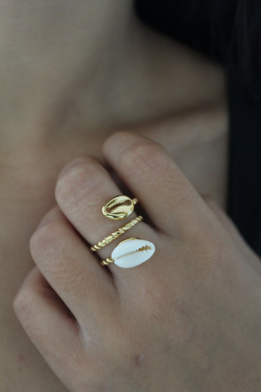 Bague coquillage