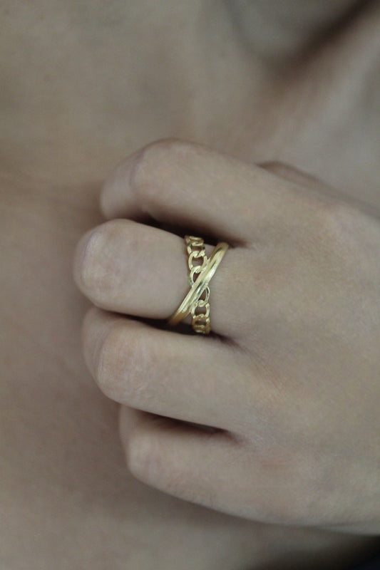 Bague Lien Sacré - Bijoux en acier inoxydable - Les bijoux d’Anaïs