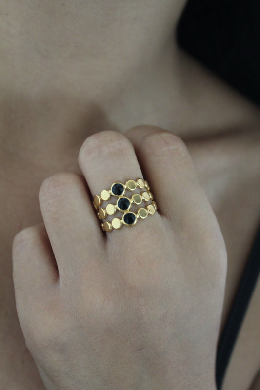 Bague Arcanes - Bijoux en acier inoxydable - Les bijoux d’Anaïs